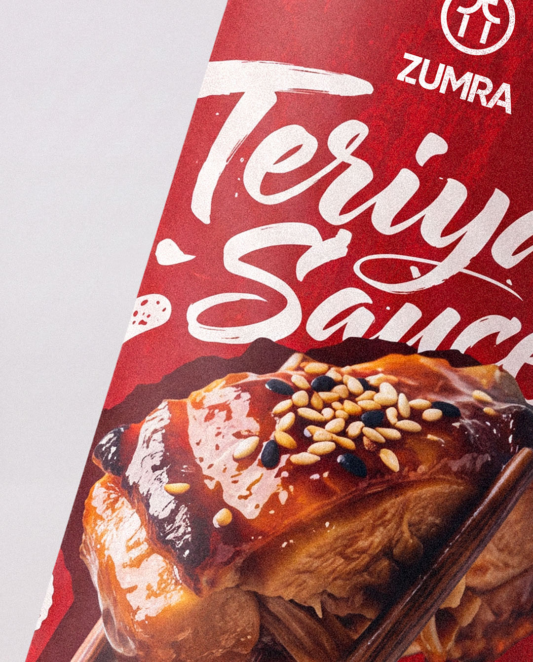 Zumra hand lettered Teriyaki title